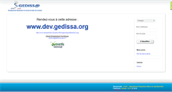 Desktop Screenshot of gedissa.org